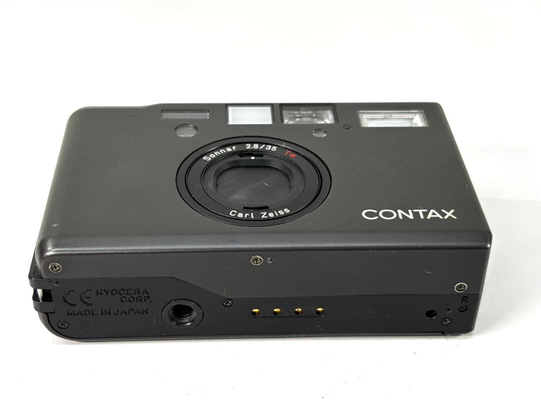 【動作確認済】元箱付 CONTAX T3 BLACK Sonnar 35/2.8