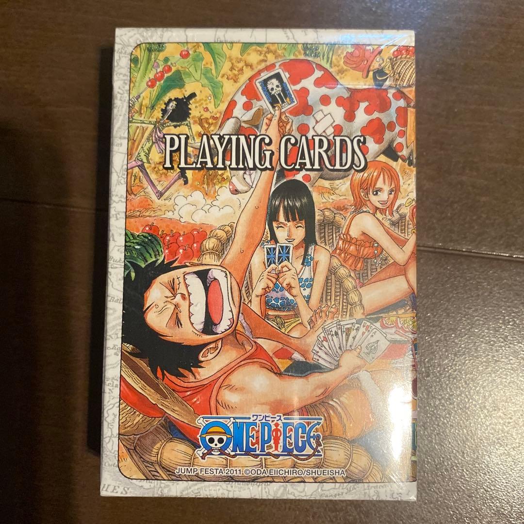 ワンピース　ONE PIECE トランプ　ジャンプフェスタ 2011年
