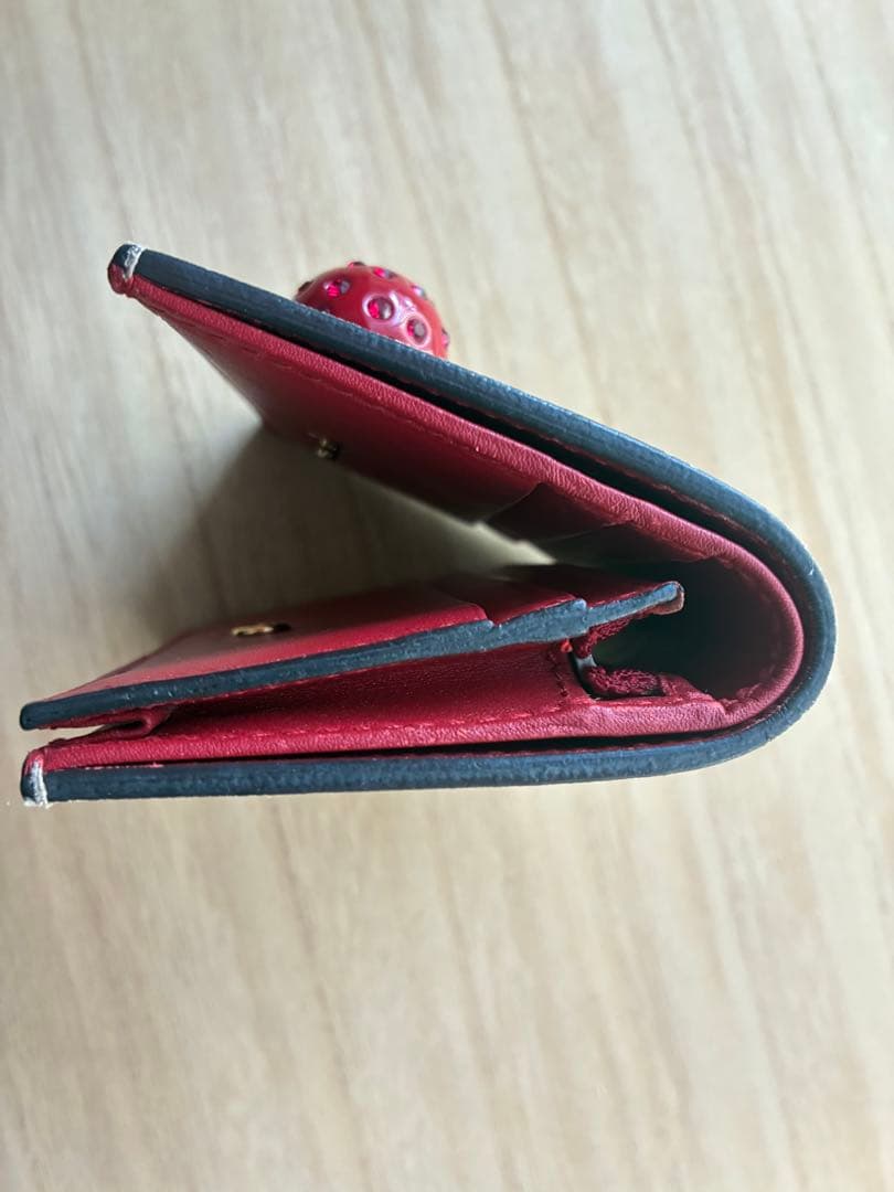 グッチGUCCIチェリーウォレット　二つ折り財布　美品