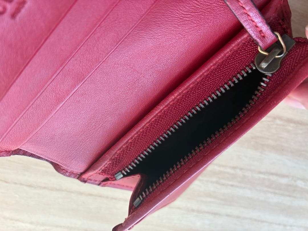 グッチGUCCIチェリーウォレット　二つ折り財布　美品
