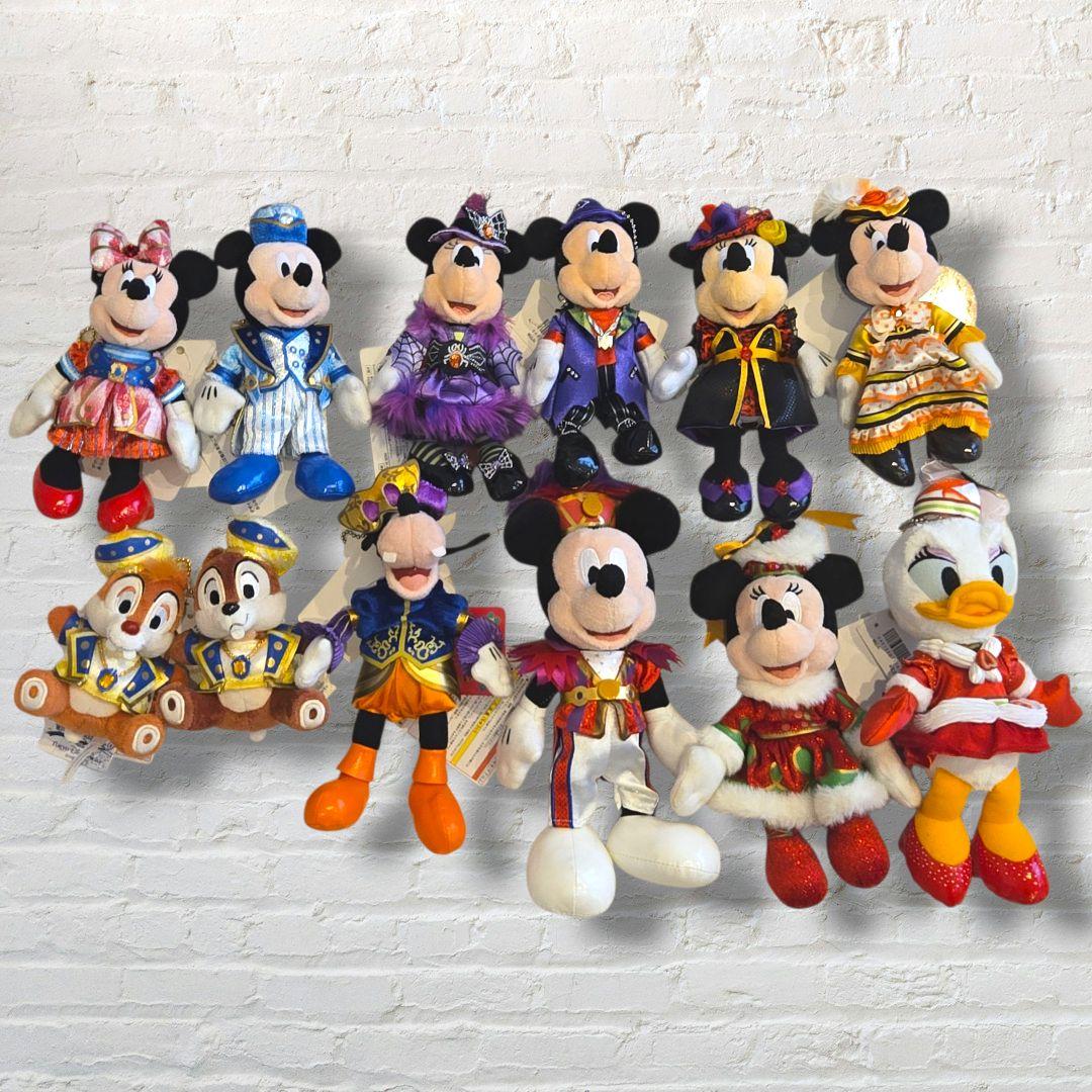 《２１点まとめ売り》ディズニー ぬいぐるみバッジ ぬいば ミッキー ミニー