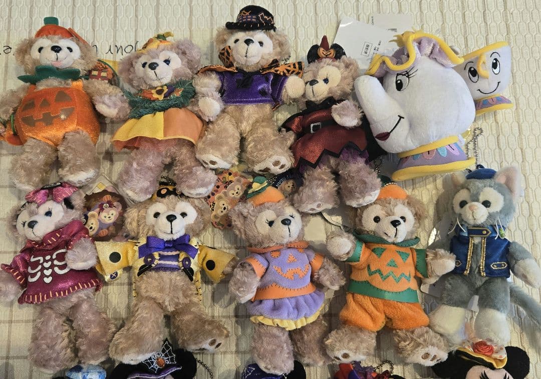 《２１点まとめ売り》ディズニー ぬいぐるみバッジ ぬいば ミッキー ミニー