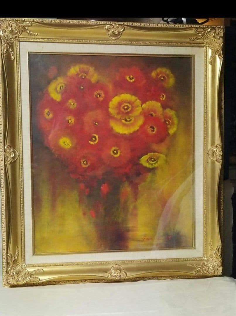 けしの実 油彩です