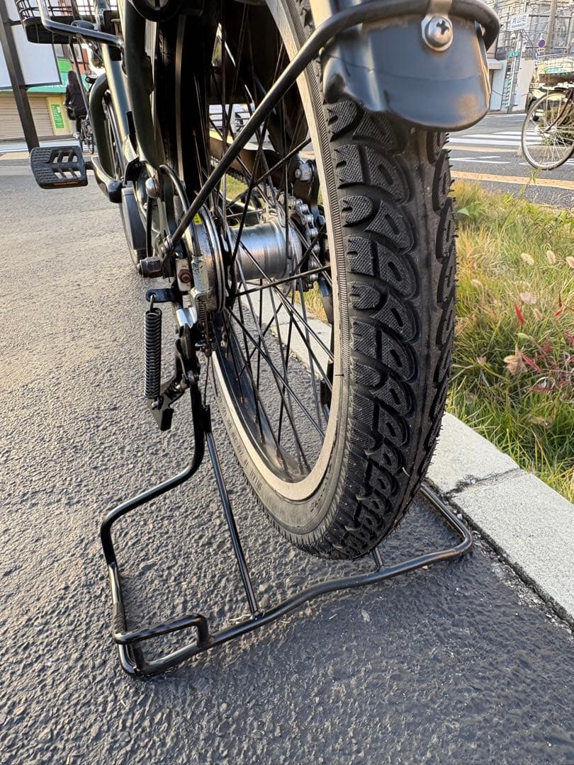 中古20インチPanasonic電動アシスト自転車　8.9Ahバッテリー新品
