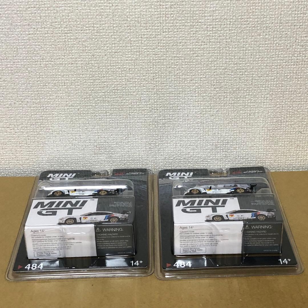 かすみ　2台セット　MINI GT ミニGT　BMW M4 GT3