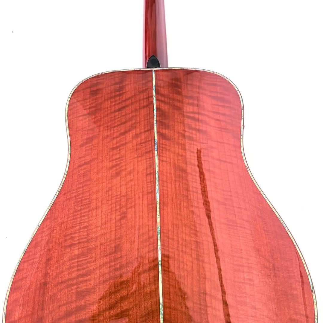 【希少・美品】サムズ工房 豪華手工ギター アコースティックギター エレアコ