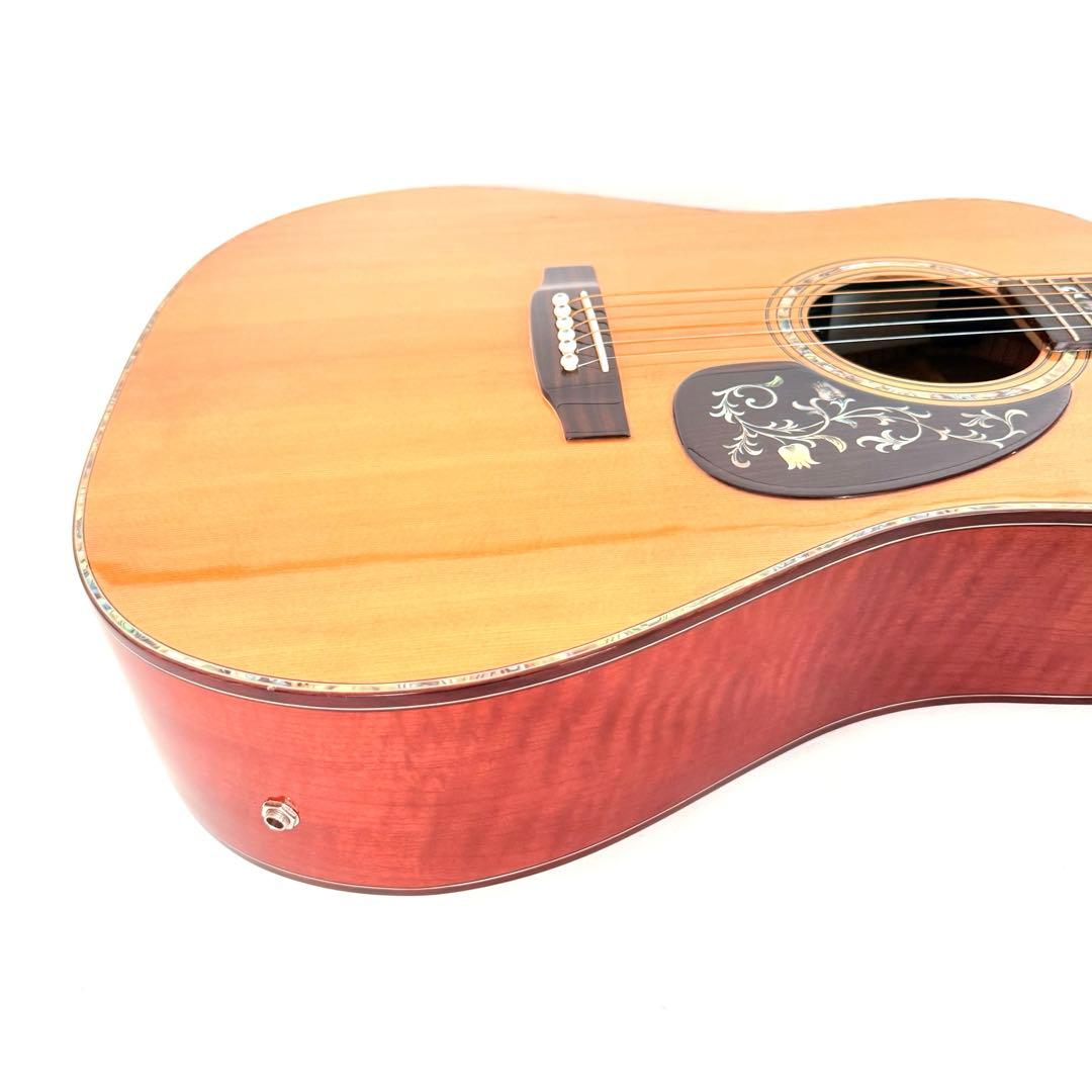 【希少・美品】サムズ工房 豪華手工ギター アコースティックギター エレアコ