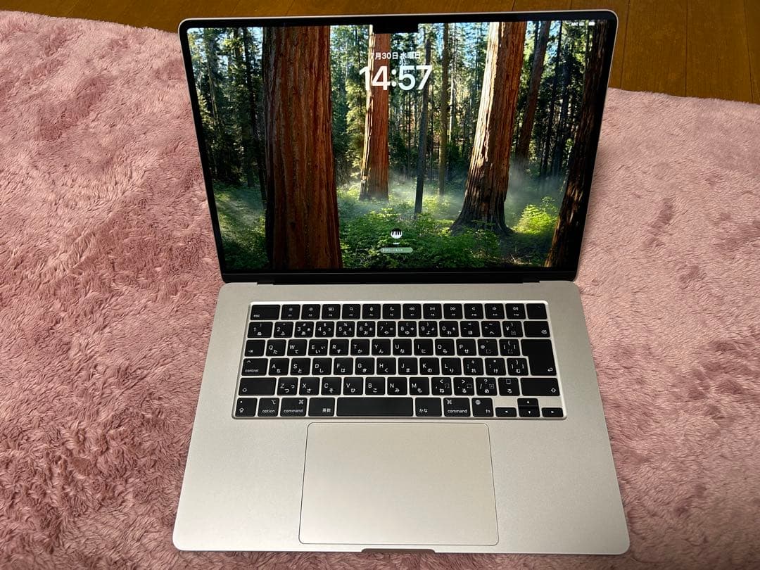 【美品】Apple MacBook M2 15インチ 2023年購入