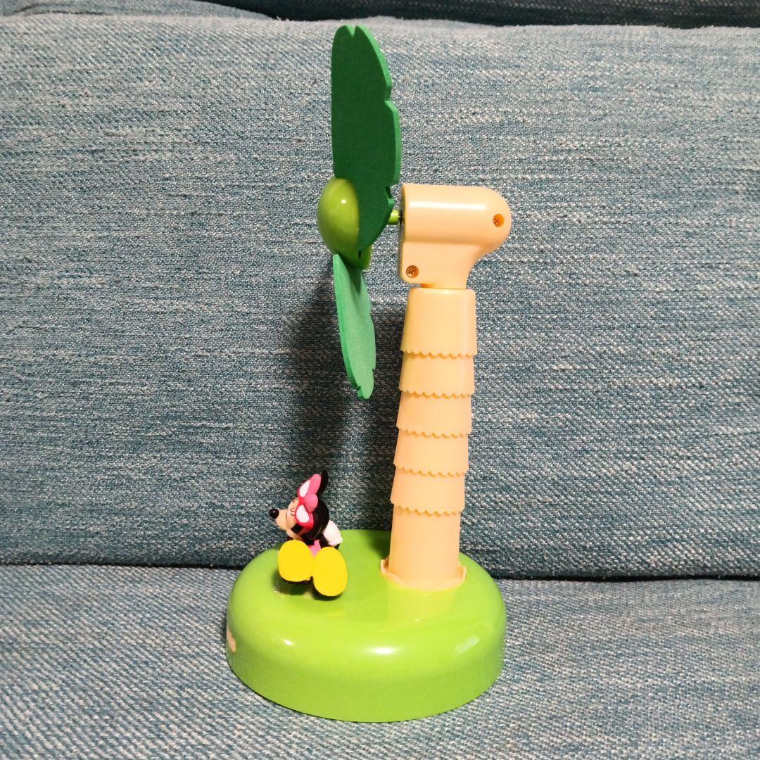 ディズニー ミッキー＆ミニー ヤシの木 扇風機 ミニー