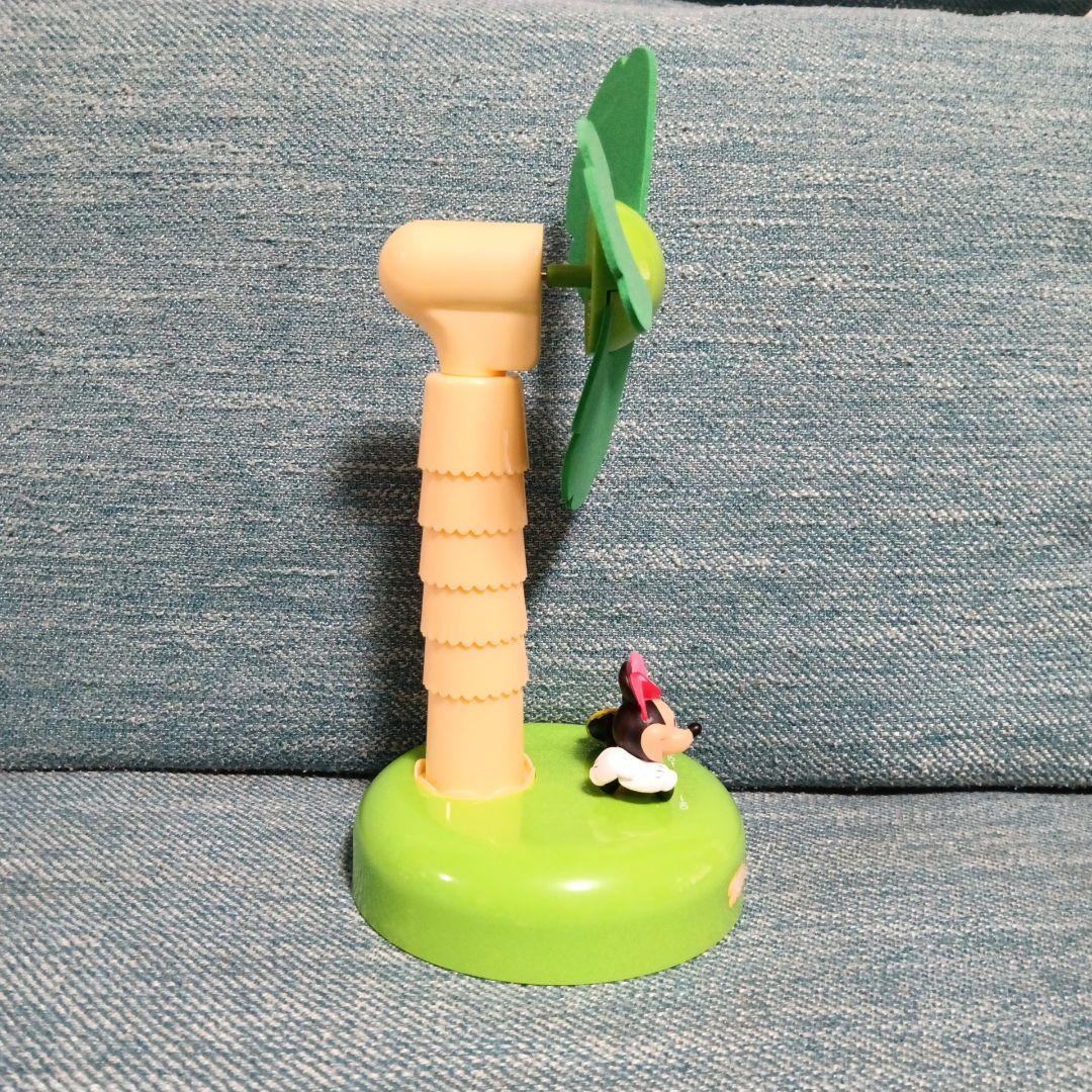 ディズニー ミッキー＆ミニー ヤシの木 扇風機 ミニー