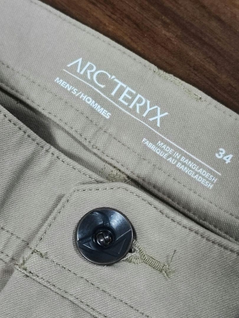 小林 新品 アークテリクス Levon Pant M 34-R ベージュ