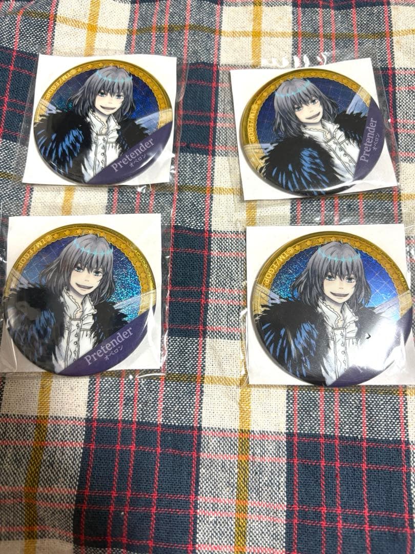 FGO オベロン　ガチャメイト　缶バッジ　セット