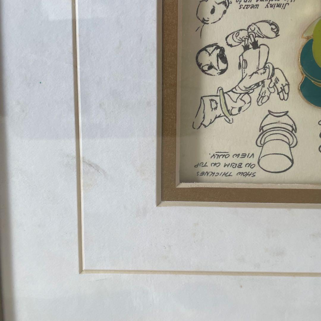 ディズニー・ピノキオ 《ジミニークリケット》WDW ピンズ額　1552／7500