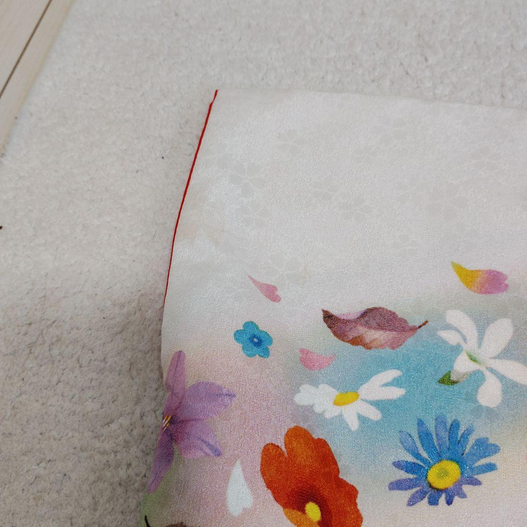 七五三 7歳 永田萌 Moe ブランド 着物 作り帯 バッグ 草履 小物セット