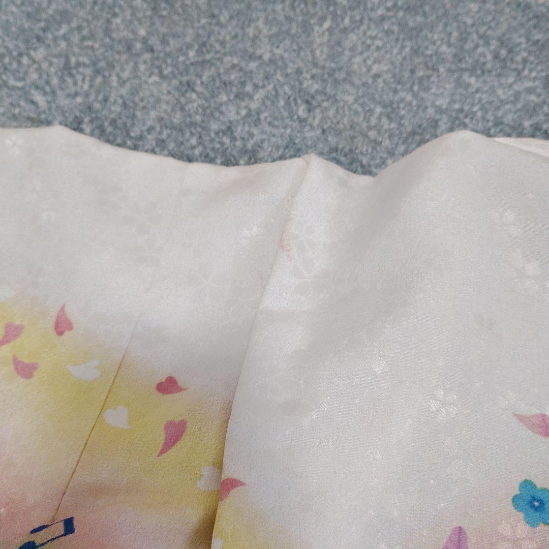 七五三 7歳 永田萌 Moe ブランド 着物 作り帯 バッグ 草履 小物セット