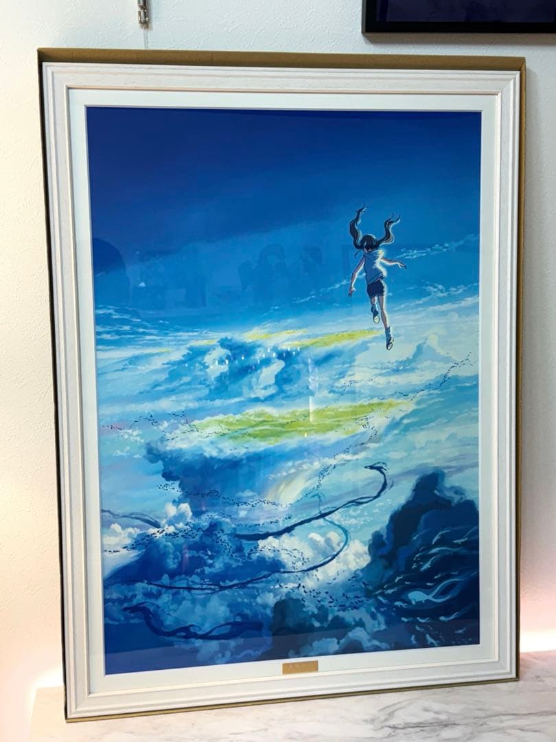 天気の子　B2 額縁イラスト