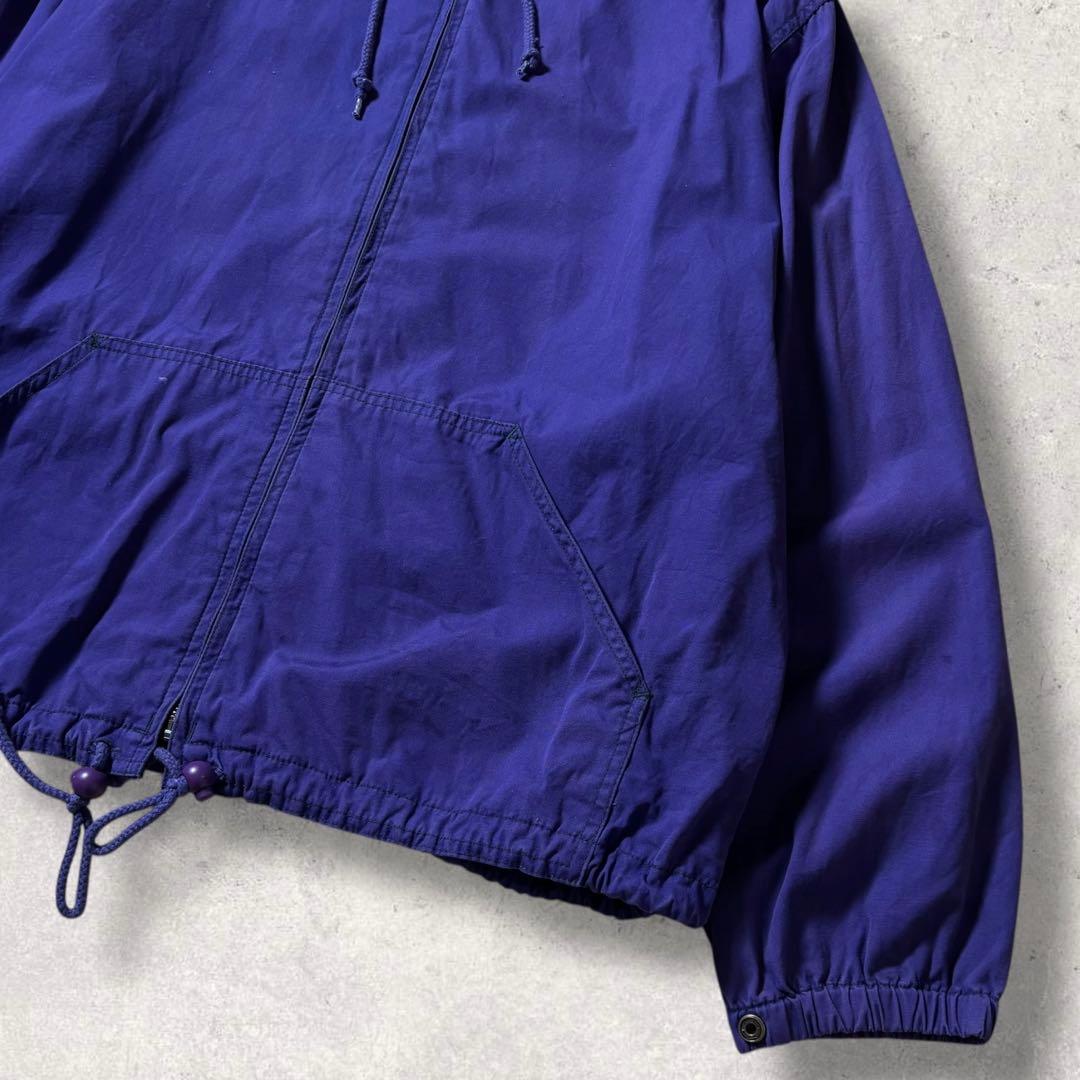 ほん古着90s OLD GAPオールドギャップフルジップパーカー紫パープル