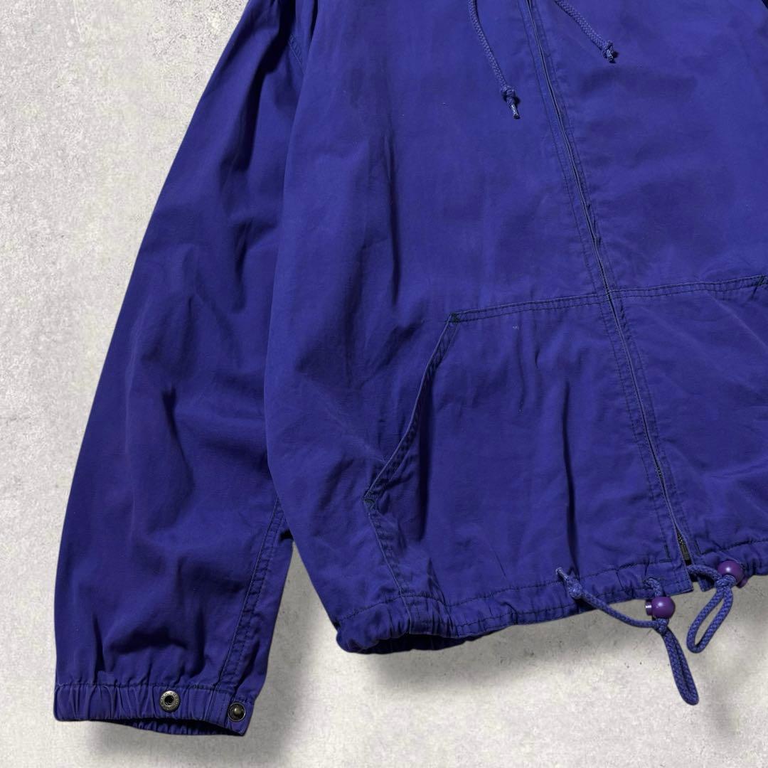 ほん古着90s OLD GAPオールドギャップフルジップパーカー紫パープル