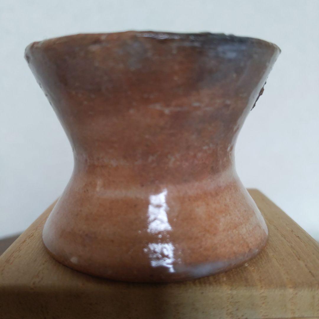 茶道具　蓋置　萩焼　チキリ蓋置　第14代坂倉新兵衛　作　表千家　【匿名配送】