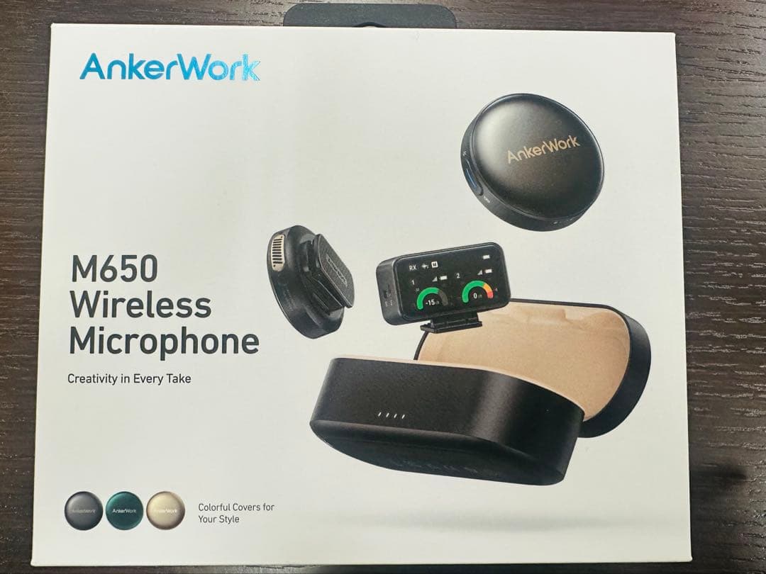 AnkerWork M650 Wireless Microphone ブラック