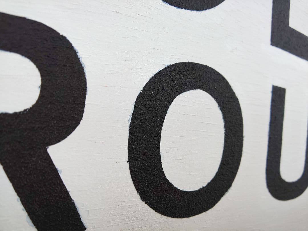 【ハンドメイド】木製ロードサイン ルート66 アメリカ 道路標識 木製看板