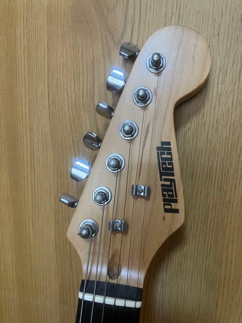 【値下げ】Play Tech プレイテック　ストラト　Fender ギグバック付