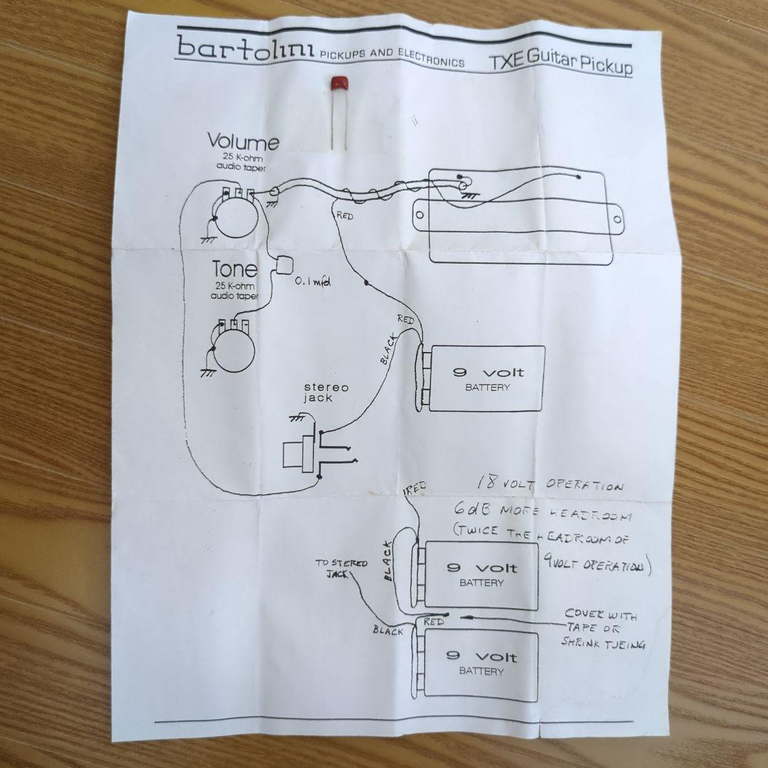 Bartolini TXE タック・アンドレスモデル