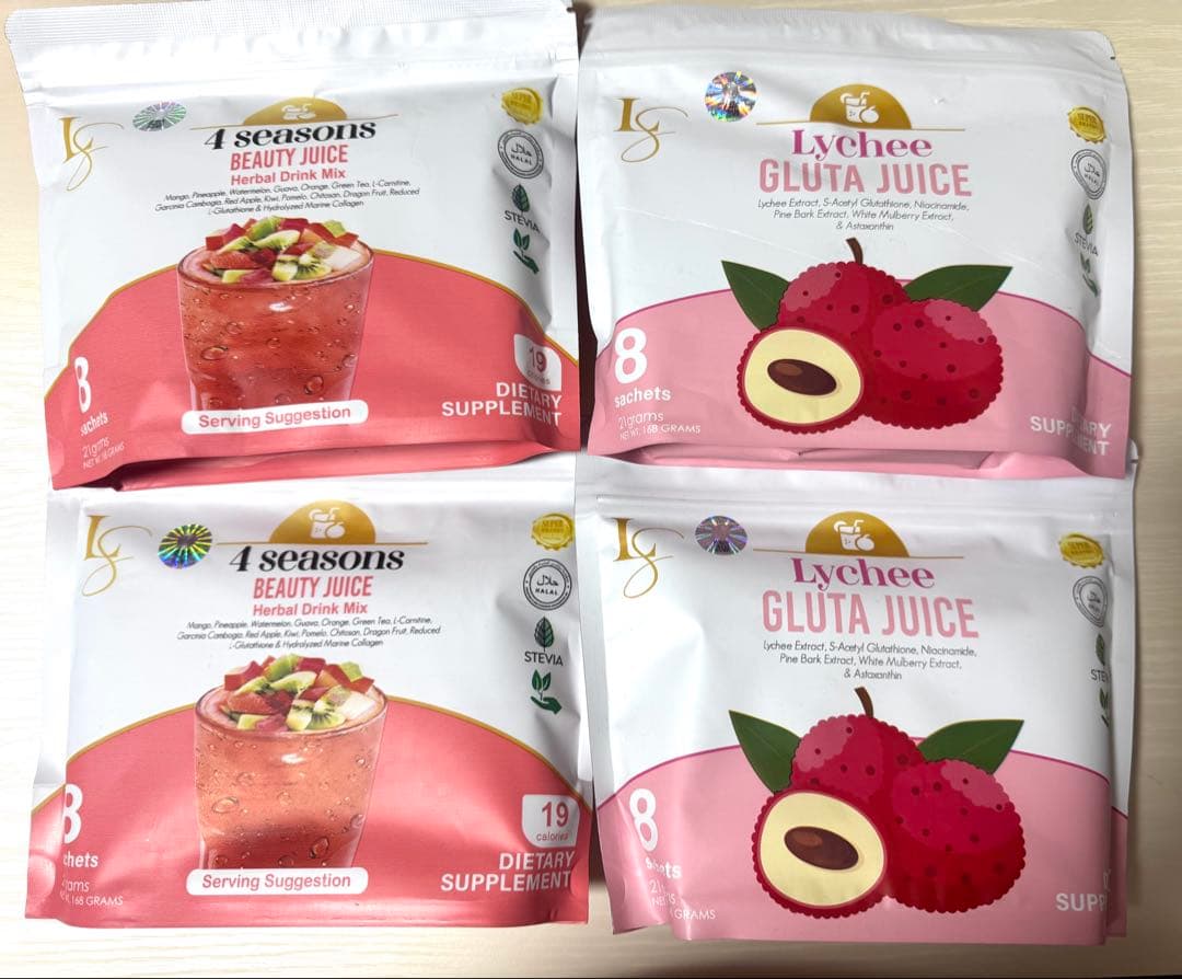 ライチ & 4season ジュース