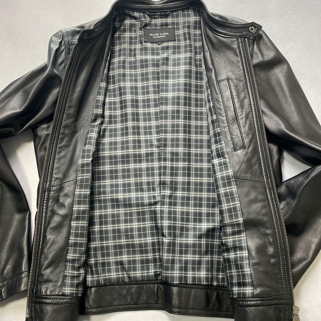 BURBERRY BLACK LABEL シングルライダース