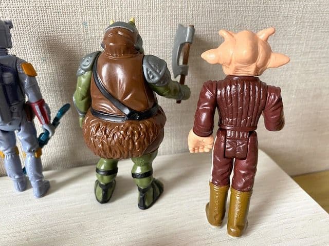 70年代〜80年代のStar Wars ヴィンテージ ケナー フィギュア セット