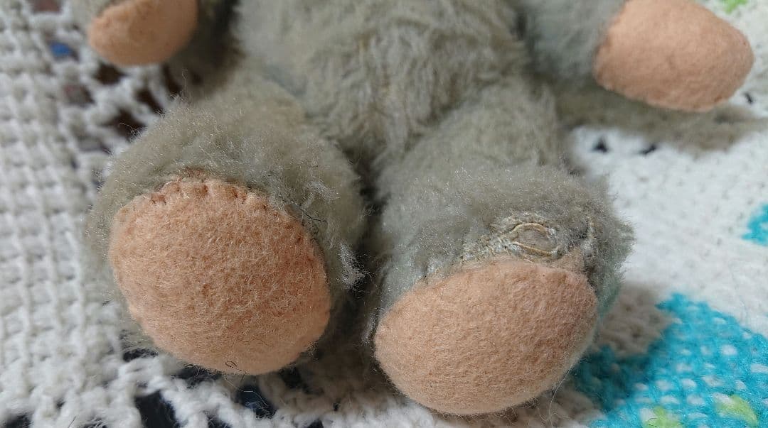 ファーネル ブルー テディベア ビンテージ