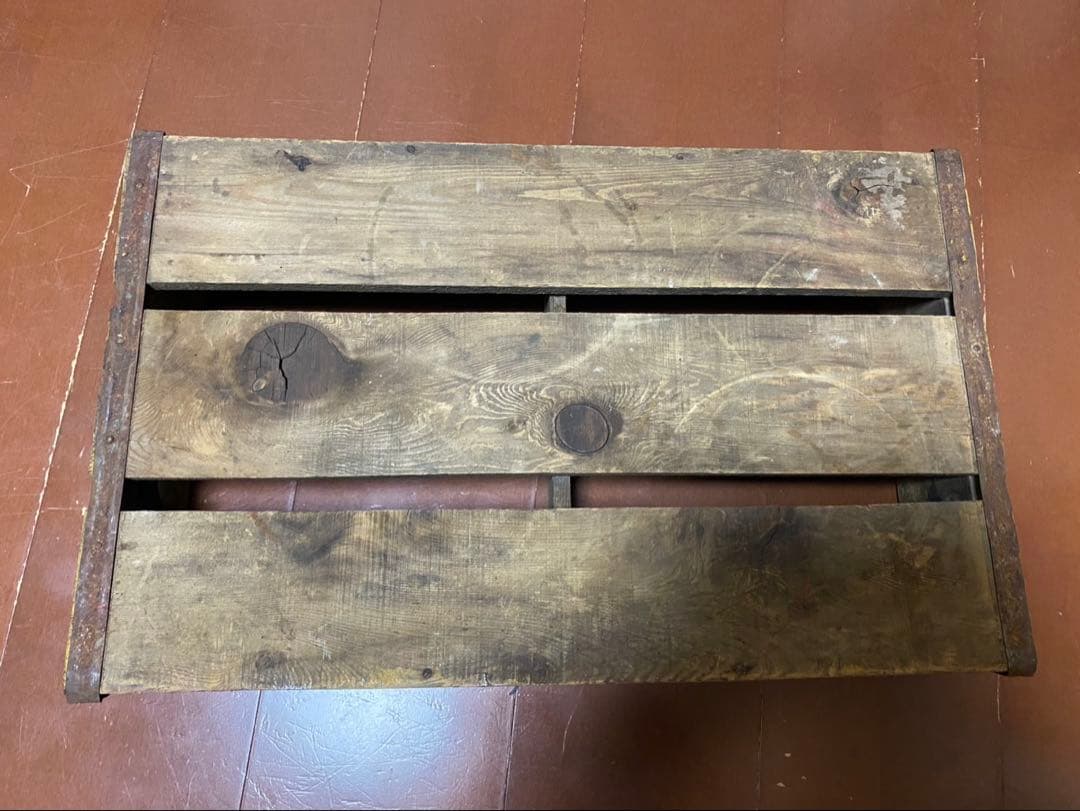 ビンテージ木箱　北陸クロレラ