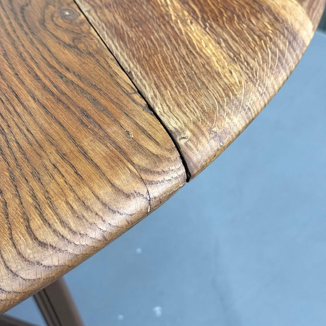 ERCOL(アーコール) /ラウンド　ドロップリーフテーブル (2)