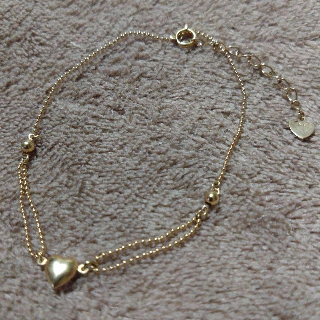 ブレスレット　アンクレット　エステール　K18 ピンクゴールド