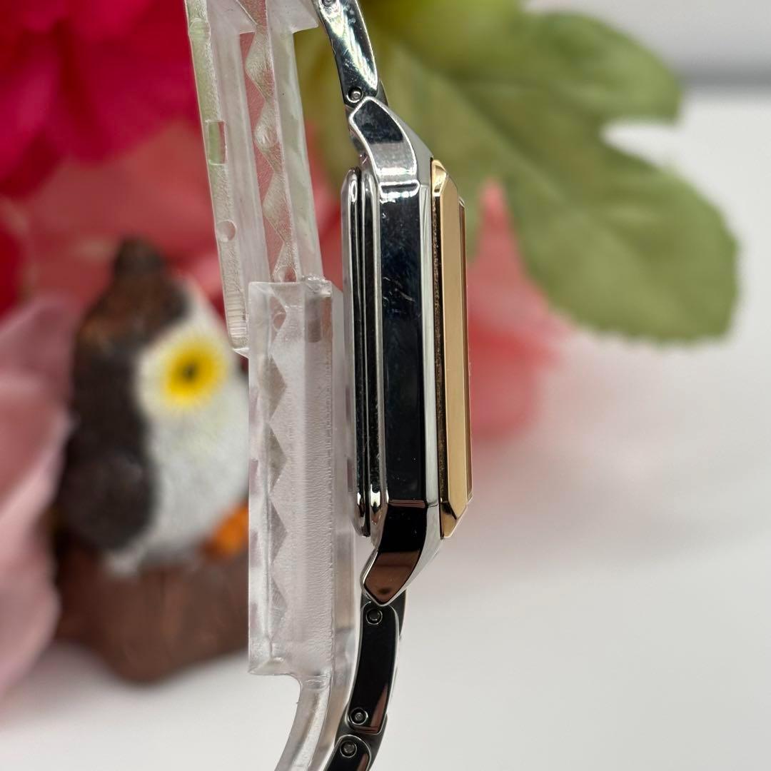 稼働品☆　SEIKOセイコー　ルキア　lk スクエア　電波ソーラー腕時計