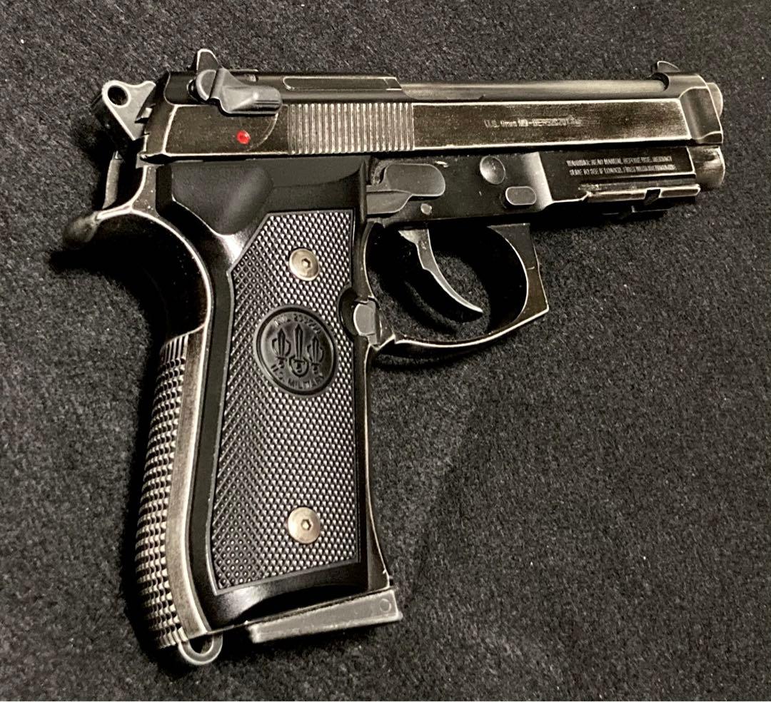 東京マルイ M9 A1 ABS樹脂製 古美 カスタムダメージ塗装 ジャンク品