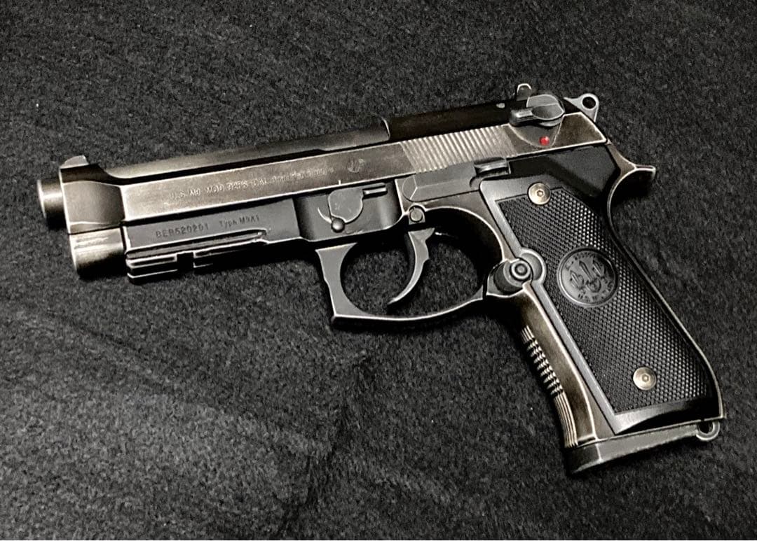 東京マルイ M9 A1 ABS樹脂製 古美 カスタムダメージ塗装 ジャンク品