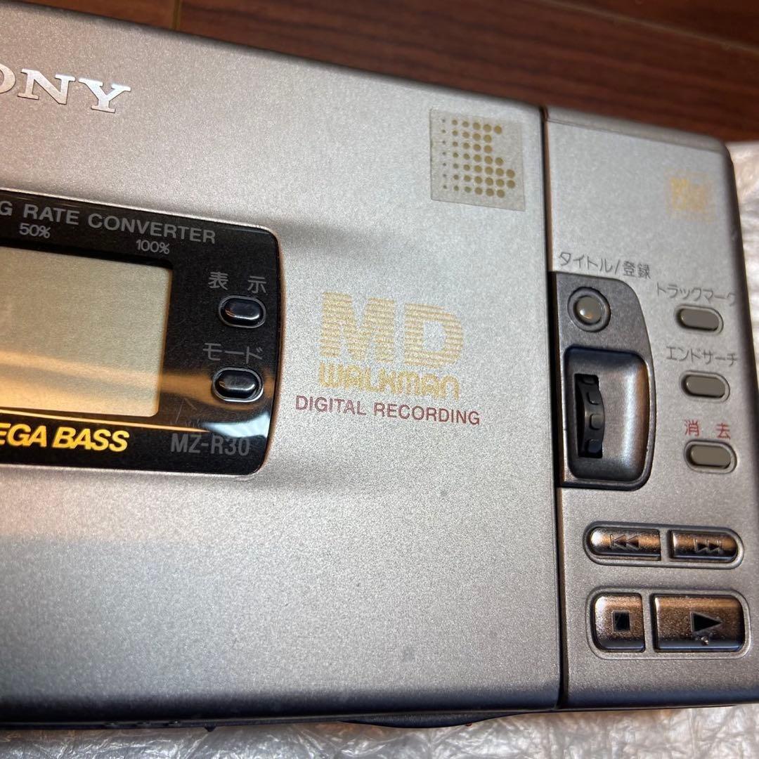SONY MDウォークマン MZ-R30 MDプレーヤー 4962
