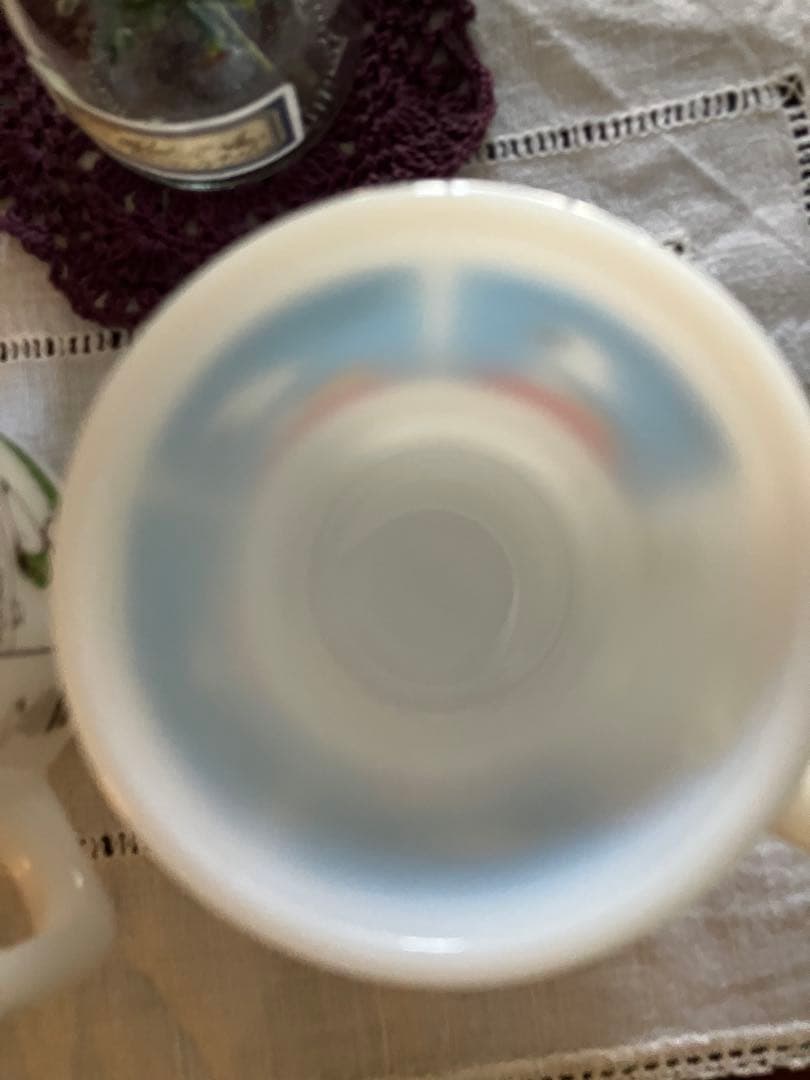 スヌーピー ミュージアム♡Fire king スタッキングマグカップ 2個セット