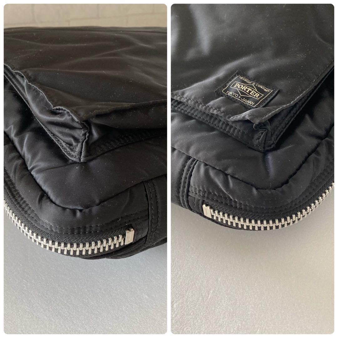未使用級 完売品 ポーター タンカー 2way ガーメントバッグ ブラック