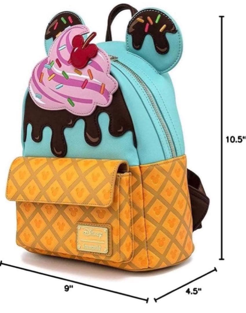 正規品　海外ディズニー　ラウンジフライ　チョコミント　ヴァネロペ　リュック レア