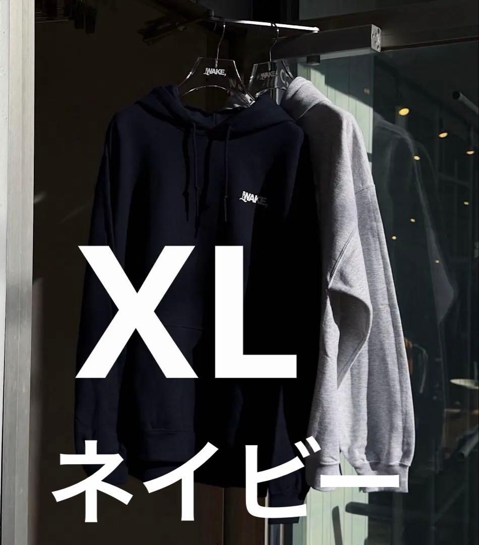 WAKE. sapporo SW パーカー フーディー ネイビー