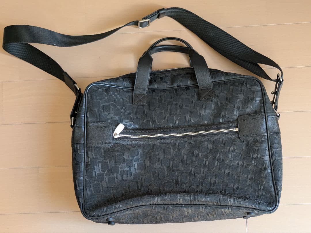 極美品 dunhill ダンヒル ビジネスバッグ メンズ 2way総柄 大容量