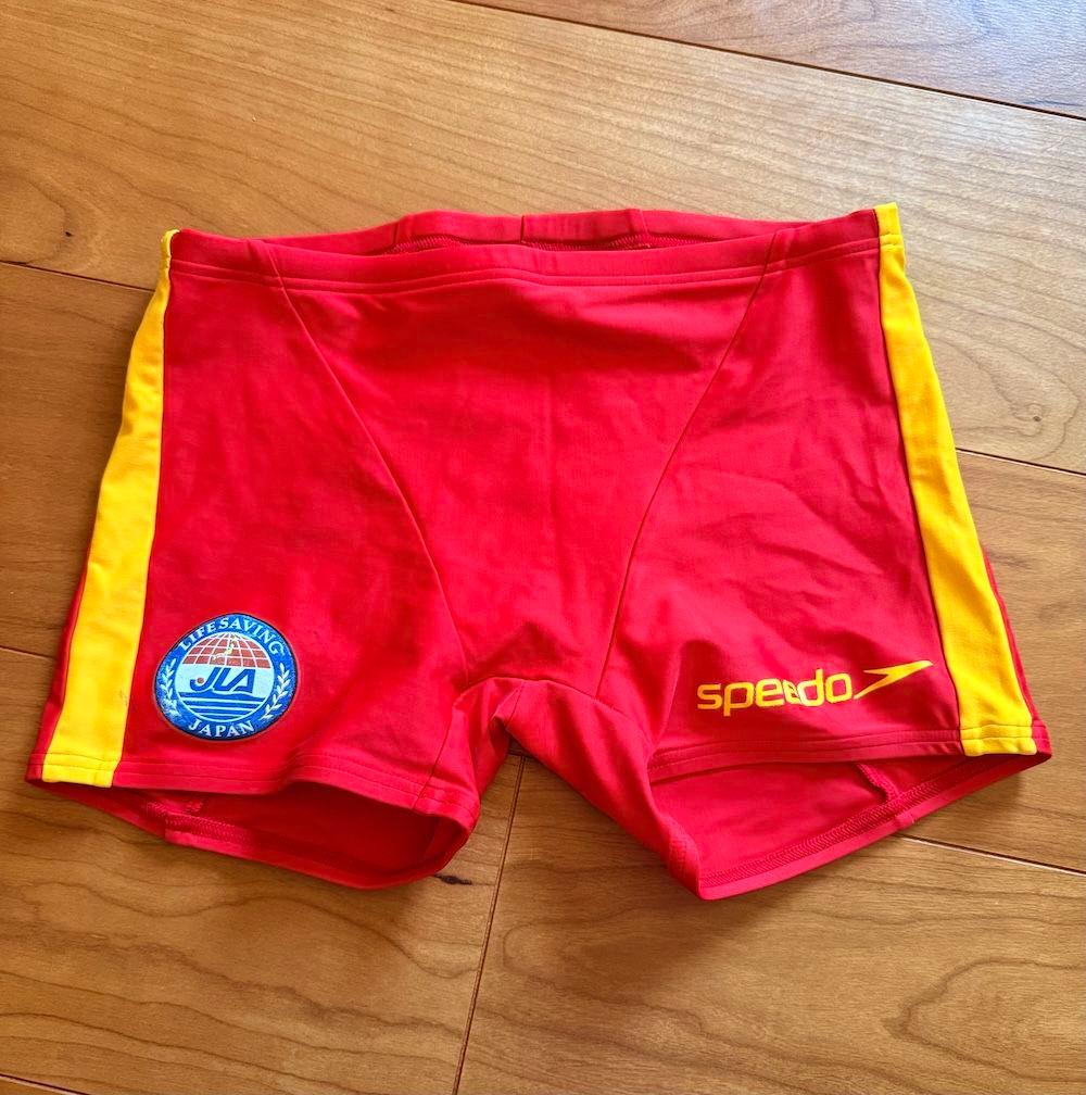 【レア】SPEEDO 公式ライフセーバー水着 日本ライフセービング協会 JLA