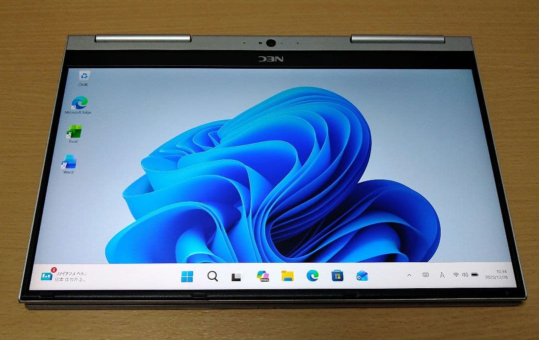 Windowsノート本体 NEC Versa Pro PC-VKT16GVG4