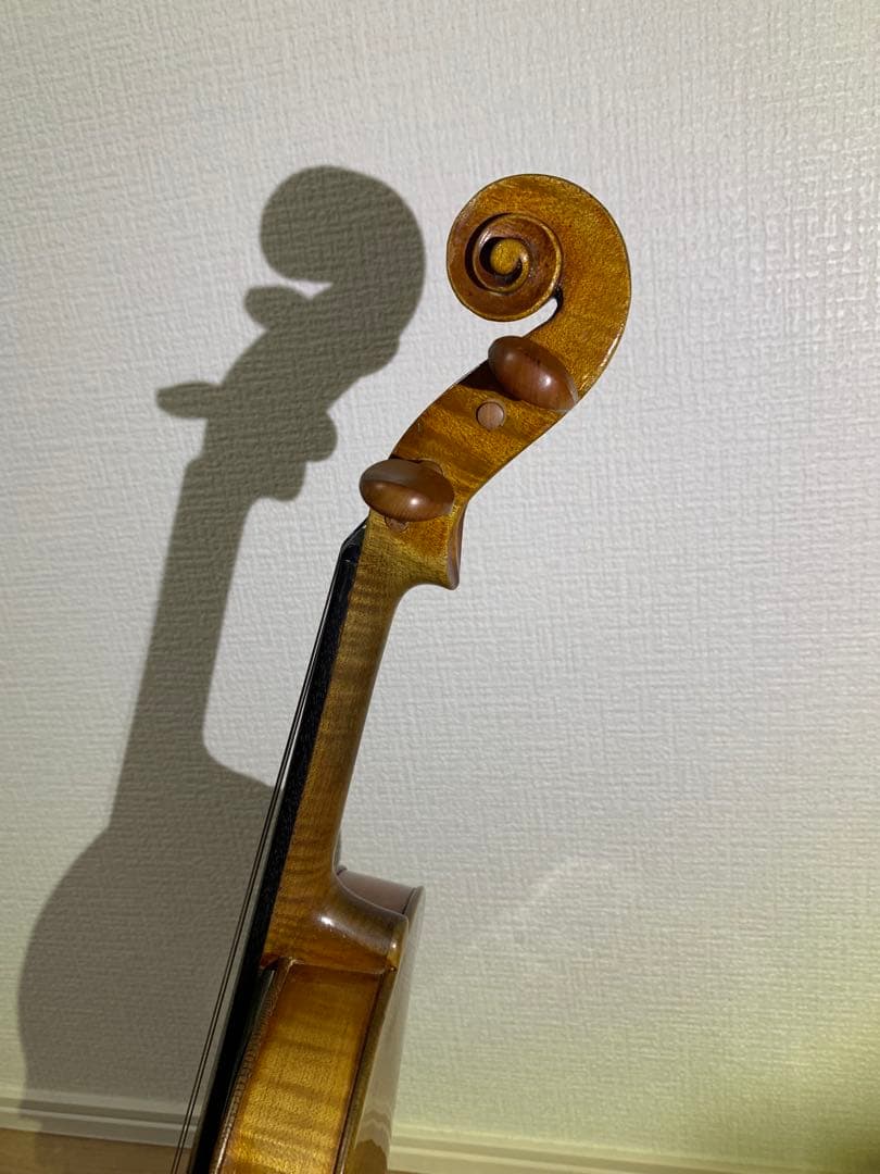 チェコ製　4/4 バイオリン　虎杢　reinhold geipel sohn