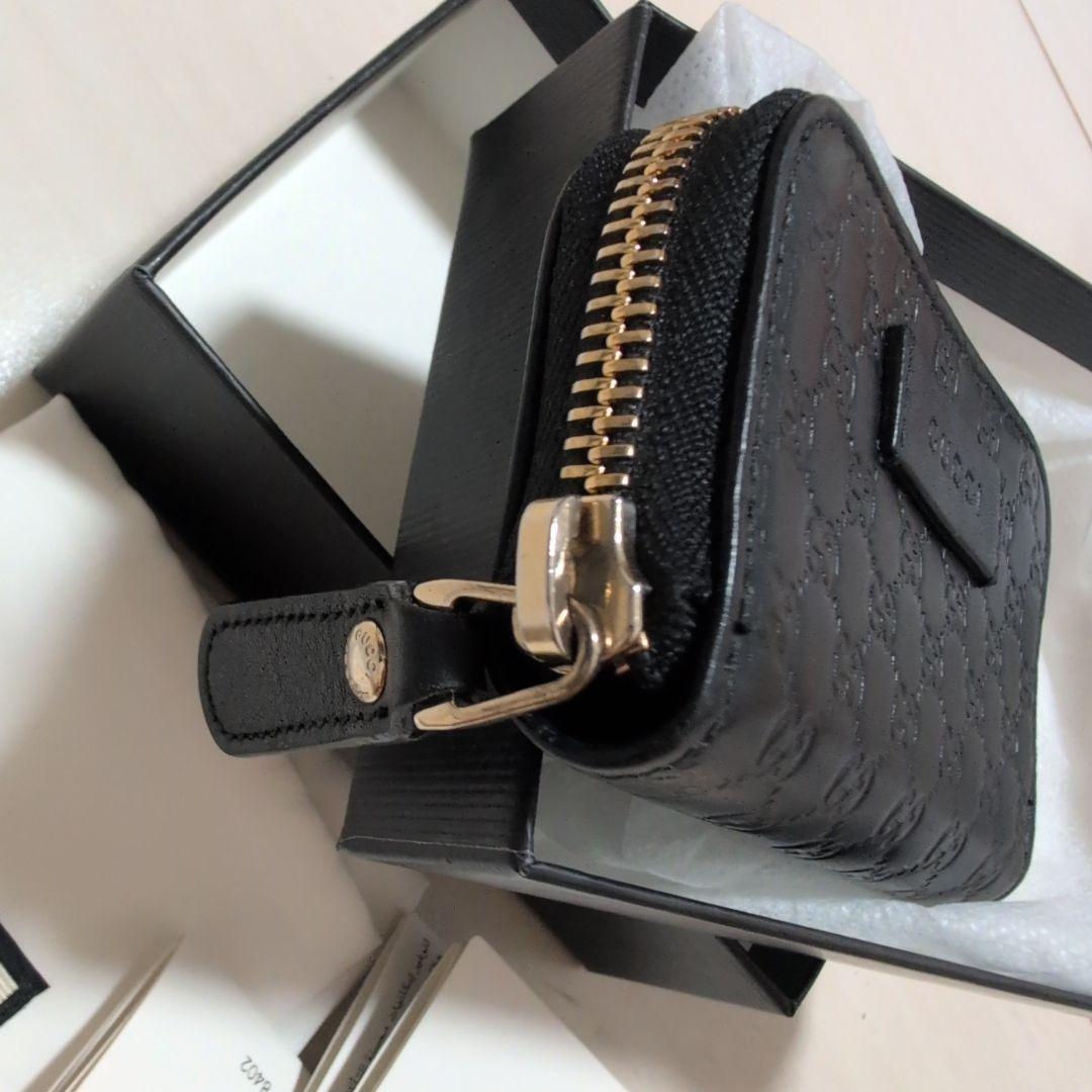 GUCCI マイクロGGシマ ケース 小銭入れ