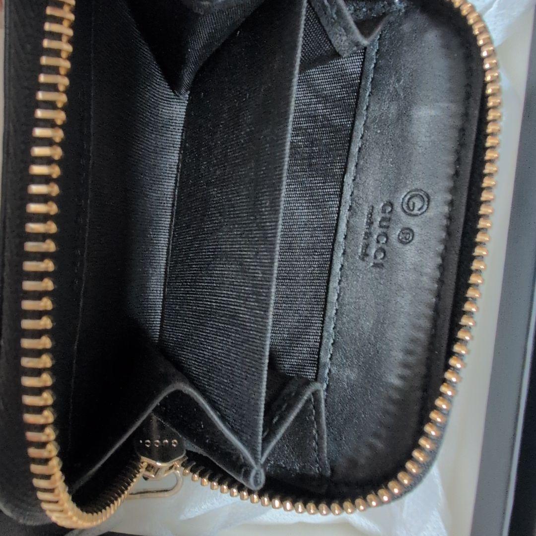 GUCCI マイクロGGシマ ケース 小銭入れ