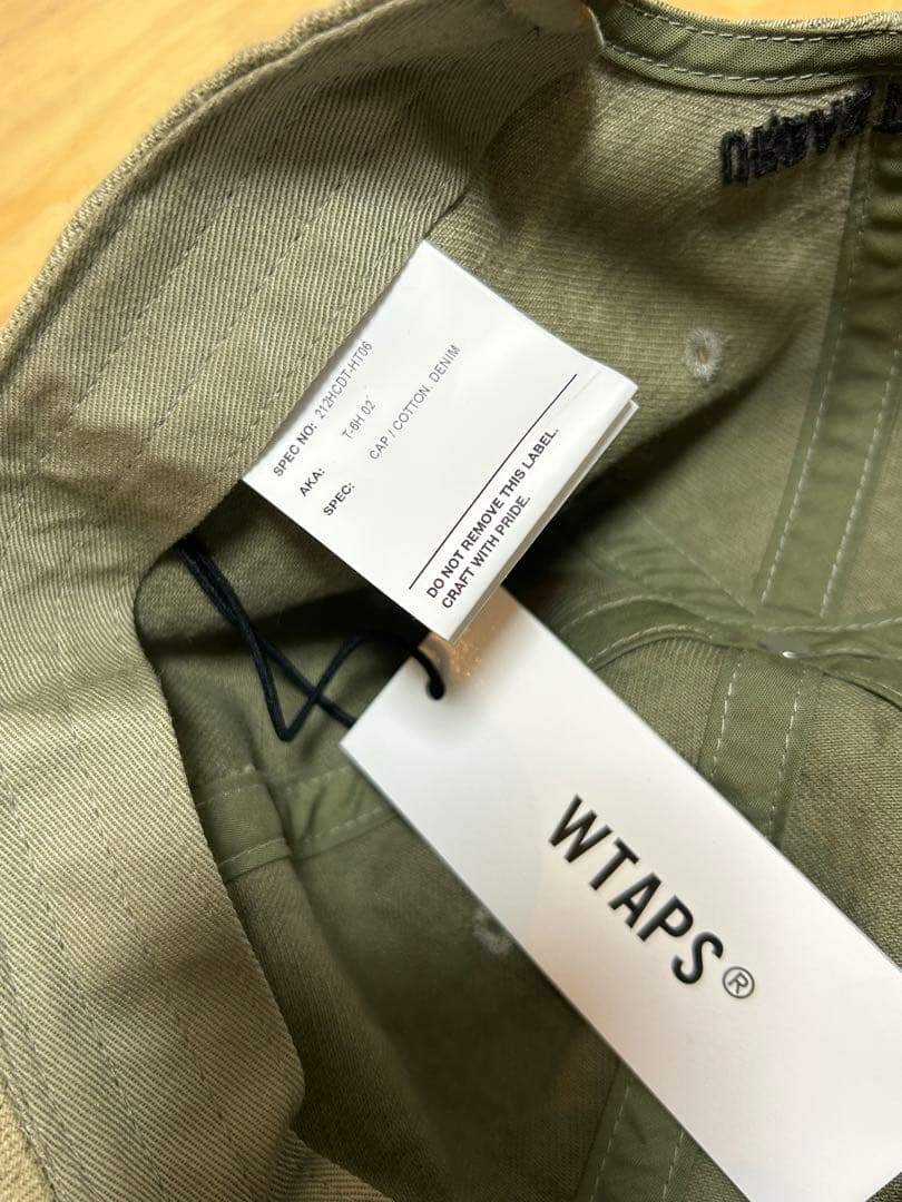 WTAPS T-6H 02 CAP COTTON DENIM 窪塚着用