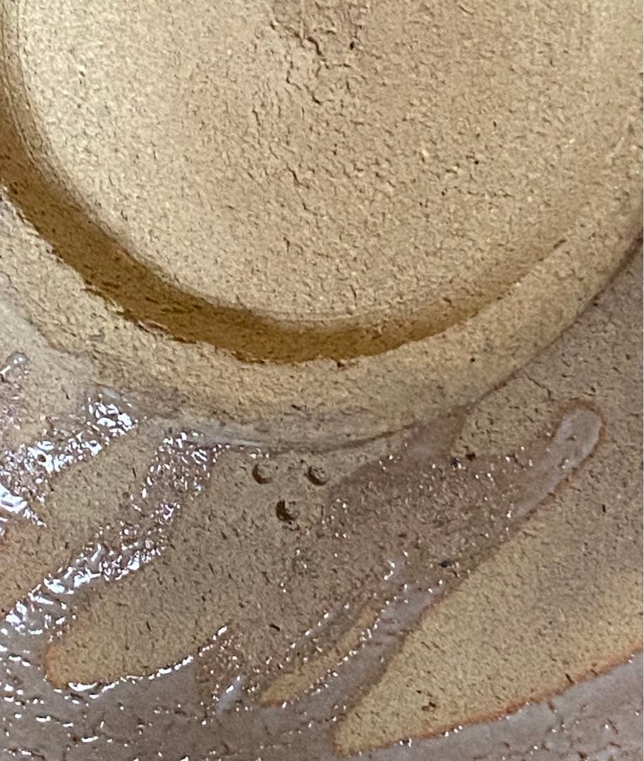 十二代中里太郎右衛門　絵唐津　額皿　大皿　レア商品　共箱付